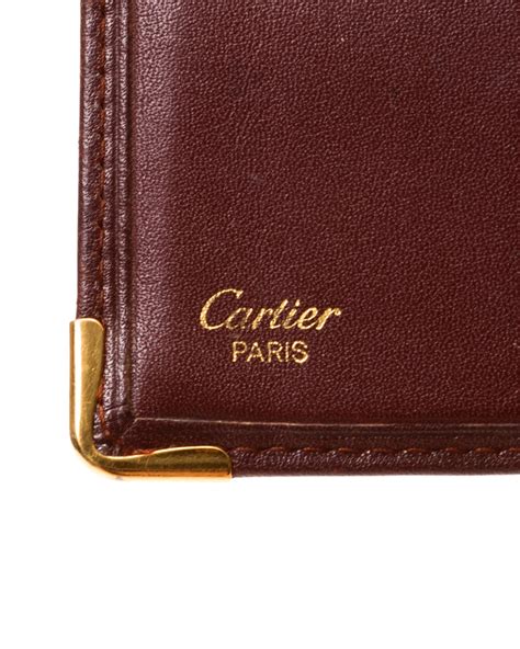 cartier men's wallets|cartier wallet vintage.